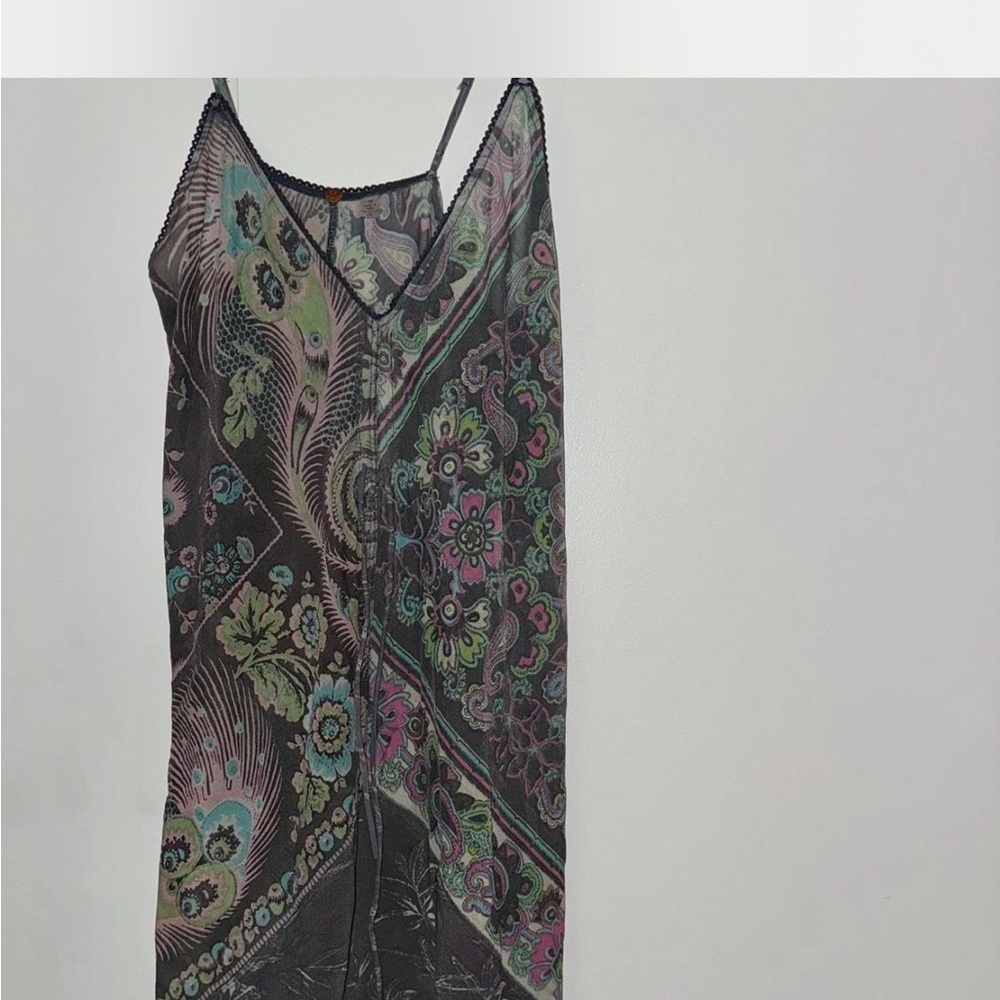 Free People Multicolor Floral Midi Dress